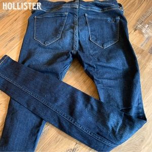 Hollister Low Rise Jean Legging Women 0R 0 24 Denim Jegging Blue